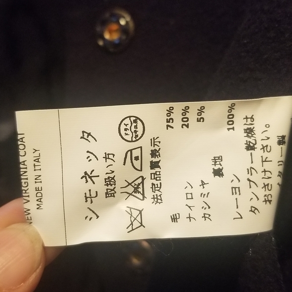 Fay Junior wool and cashmere coat size 6 - Picture 5 of 5